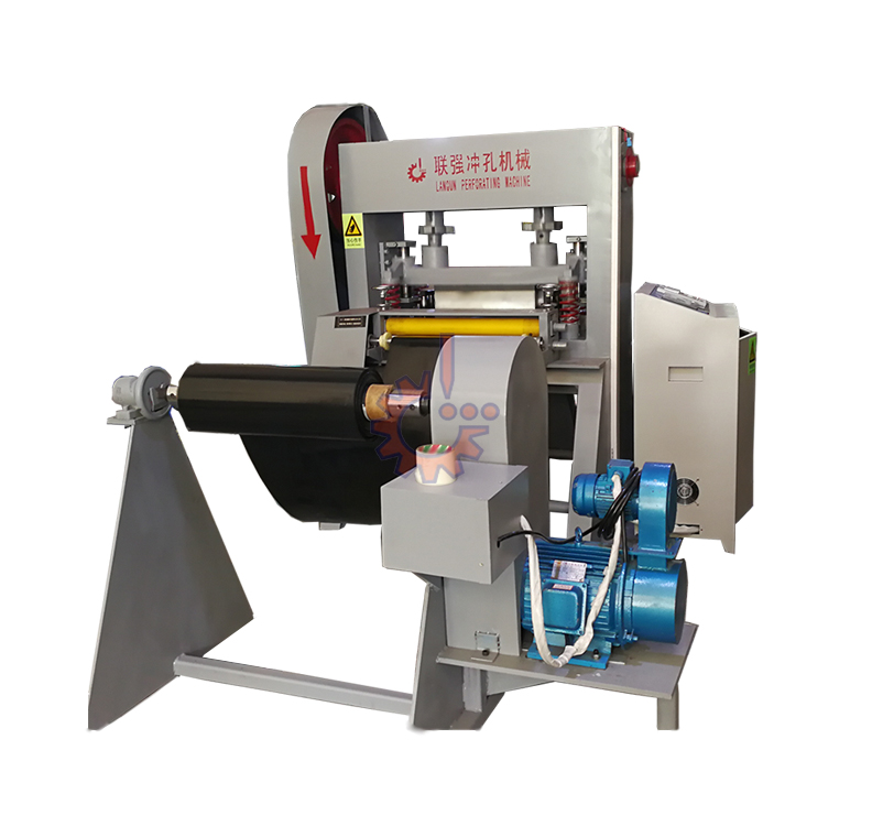 IXPE PUNCHING MACHINE, FILM PET PERFORATING MACHINE
