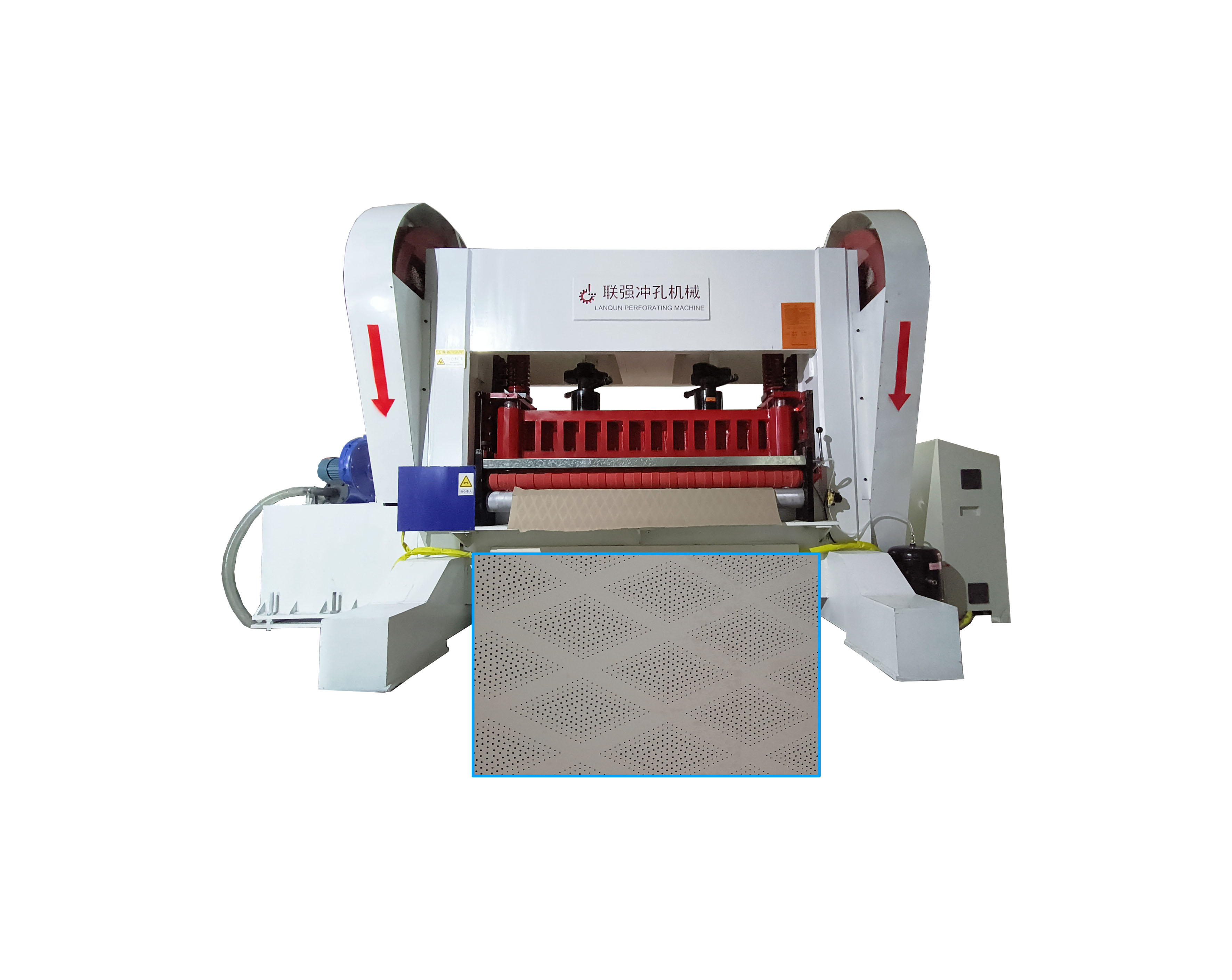 Lanqun LQ-1600-5M heavy-duty perforating machine